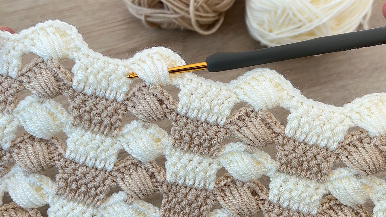 ⚡️👌 PERFECT 💯👌very easy crochet baby blanket tığ işi muhteşem bebek battaniyesi #crochet