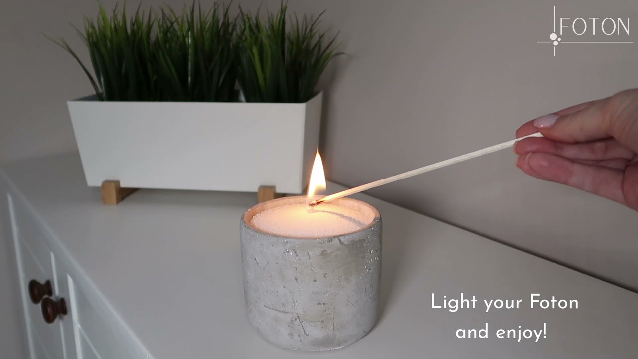 How to use Foton® Pearled Candle 