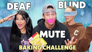 DEAF MUTE & BLIND BAKING CHALLENGE | VLOG03