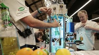 Robotic Bartenders Serve Up Drinks