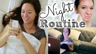 Night Routine For School ♡