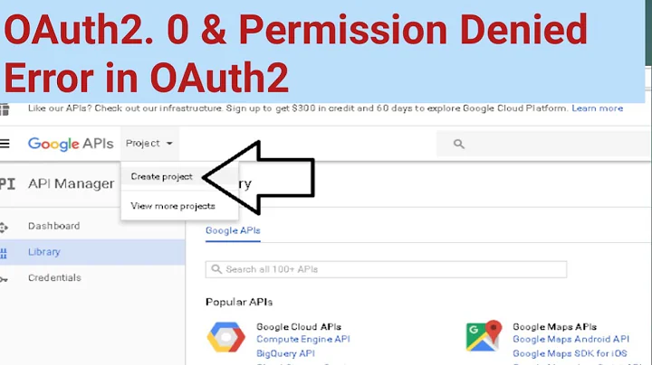 Permission Denied Error in OAuth 2 | Google OAuth Error | Google OAuth2.0 | Youtube OAuth Error | #3