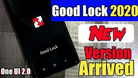 Good Lock 2020||One UI 2.0