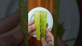 Use ALOE VERA For Fast Hair Growth #diy #hair #aloevera #hairgrowth #shorts #beauty