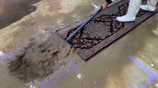 Pulled From The Rubbish, Sanitised And Given To Charity  Carpet Cleaning Satisfying ASMR