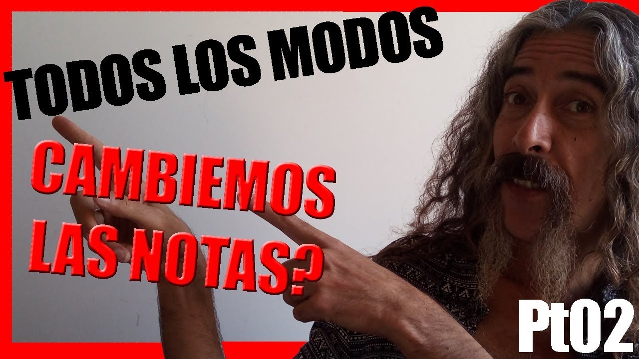 APRENDE!!! los MODOS GRIEGOS en guitarra eléctrica 😎[FÁCIL]😎 Pt02 - YouTube