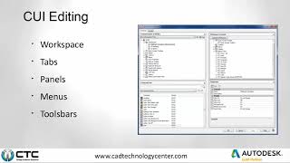 Control Your AutoCAD Interface with the CUI