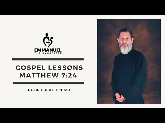 ETS (English) | 17.05.2024 Gospel Lessons (Matthew 7:24)