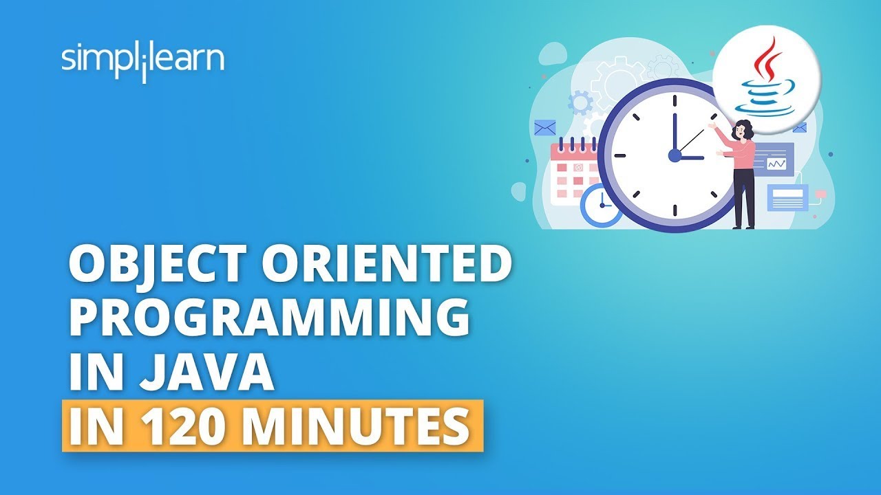 สอน java oop  Update 2022  Object Oriented Programming In Java | Java OOP Basic Concepts | Java Tutorial | Simplilearn