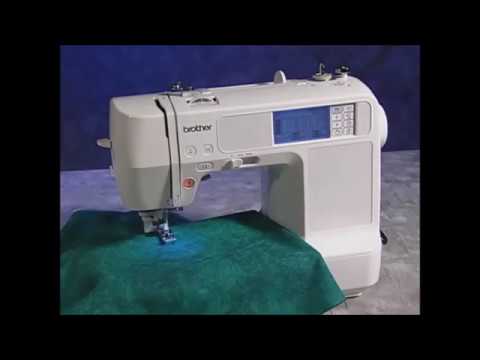 Brother sewing machines - Replacing the presser foot 