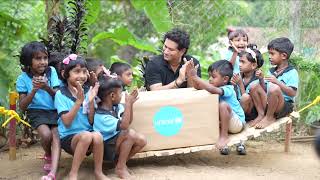 UNICEF South Asia Regional Goodwill Ambassador Sachin Tendulkar visited Sri Lanka