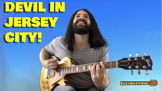 DEVIL IN JERSEY CITY GUITAR LESSON! [Killer Squirrels Attack Jersey Band's Van. Steal Wheat Thins]
