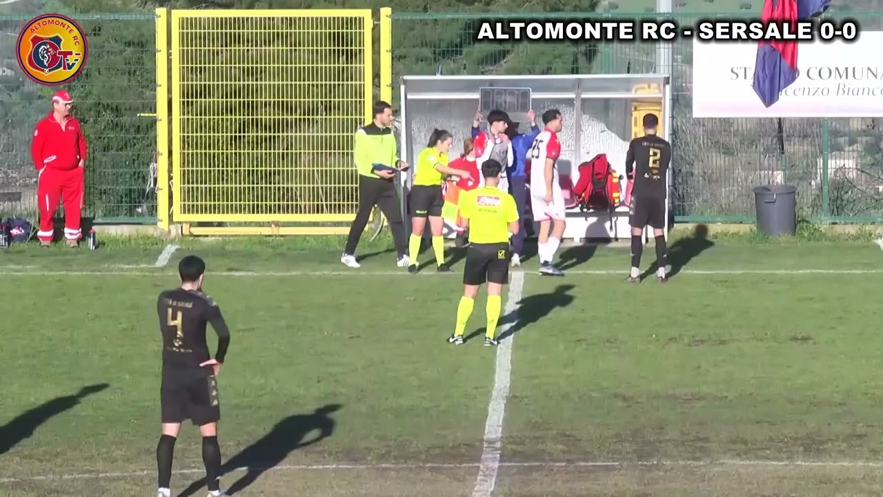 ALTOMONTE RC - SERSALE 0-0 (highlights)