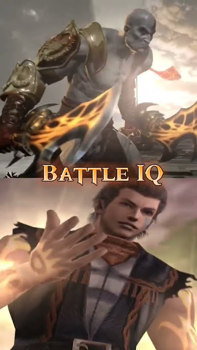kratos vs gene (god hand) 💪🌚 #shorts #godofwar #kratos #edit #battle