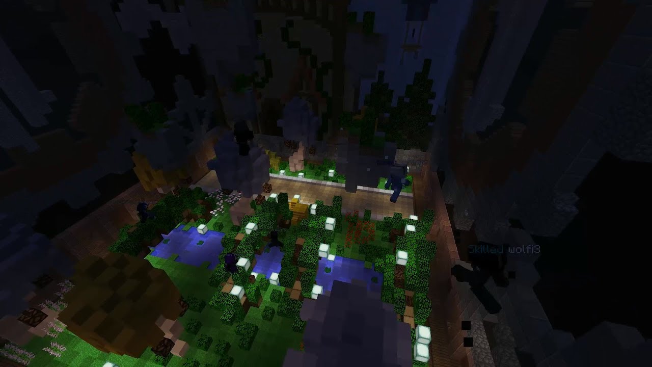 Hyplex Minecraft Making a garden in minecraft (hypixel,build battle gameplay) - YouTube