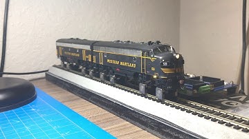 Western Maryland F7 A/B Loksound 5