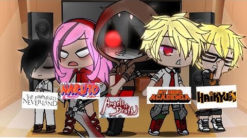 My favorite short-tempered anime characters react to each other part 1/6 (zach foster)