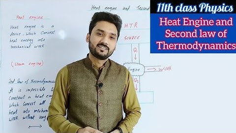 Heat engine | Second law of thermodynamics | class 11 physics | Thermodynamics| BS physics | BSc