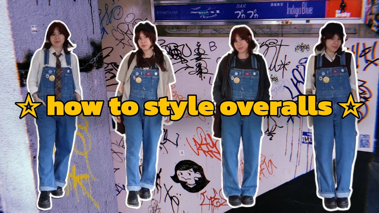 14 ways to style YOUR overallsdungarees i finally found the perfect pair