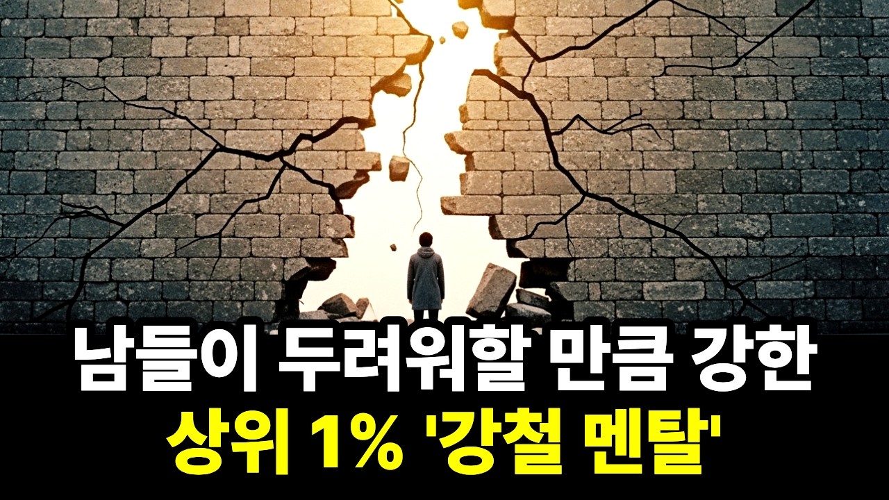 멘탈 하나 바꿨을 뿐인데 모든 일이 풀리기 시작했습니다.