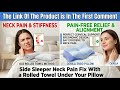 Stop Waking Up With Neck Pain (Side Sleeper Towel Trick)