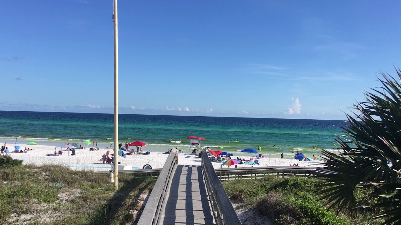 Spectacular Emerald Coast Santa Rosa Beach near Destin Florida USA