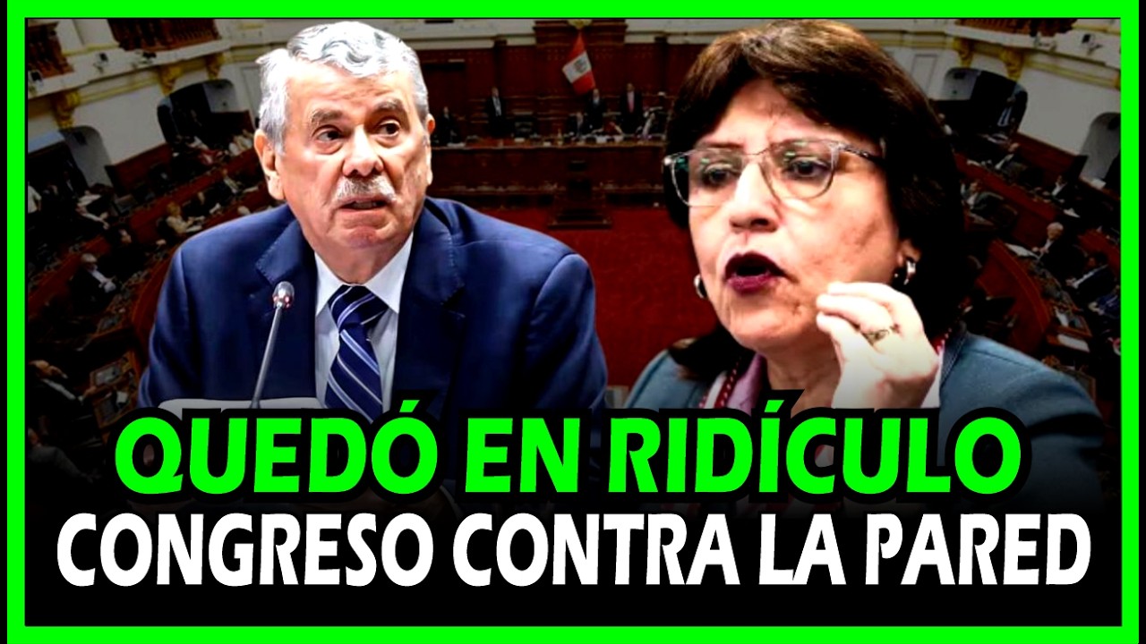 URGENTE AUDIENCIA! DELIA ESPINOZA BUSCA ANULAR SU INHABILITACIÓN POR EL CONGRESO