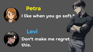 What if Levi’s Secret CRUSH Gets EXPOSED by Hange! 😳💬