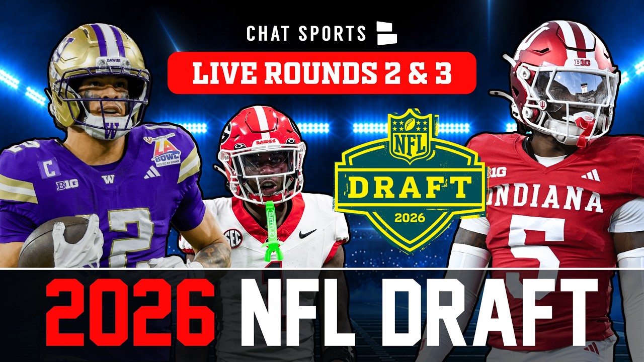 WATCH: NFL Draft 2026 Live Day 2 – Rounds 2-3