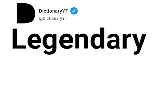 Thumbnail Legendary Synonyms | Thesaurus | Similar Words 