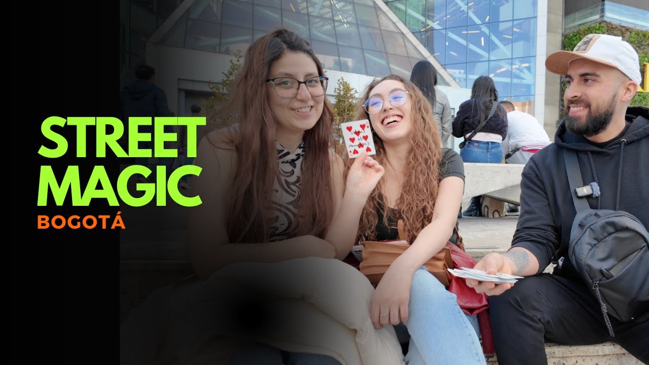 Magos Haciendo Magia en Bogotá | Abuela ME DESCUBRE UN TRUCO 😨