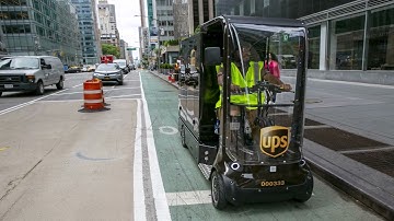 UPS tests tiny battery-powered cycles in congested cities