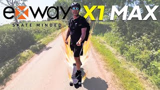 EXWAY X1 MAX - A PREMIUM Electric Skateboard Experience! screenshot 4