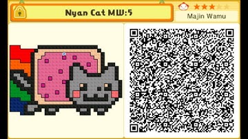 Crashmo: Nyan Cat Custom Level 5 QR Code