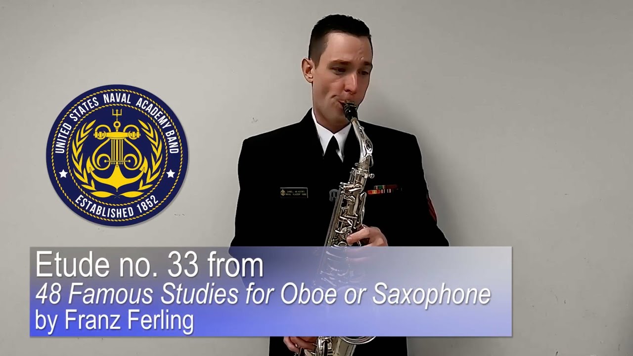 Etude no. 33 from Ferling's Famous Studies for Oboe or Saxophone YouTube
