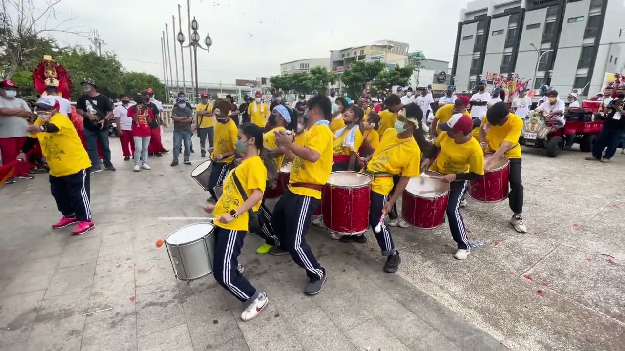 【 #灣裡萬年殿將軍府 慶贊  #灣裡文聖堂入火安座  #金龍宮森巴藝陣團 #超嗨森巴鼓 】