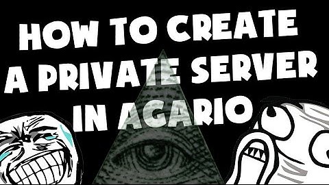 HOW TO CREATE A PRIVATE SERVER IN AGARIO!!! TRAIN TRICKS, PLAY FOR FUN AND MORE!!! | Agar.io