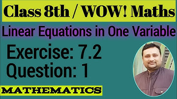 Wow Maths Class 8 Chapter 7 Exercise 7.2 Question 1 | Wow Maths Class 8 Exercise 7.2 Question 1