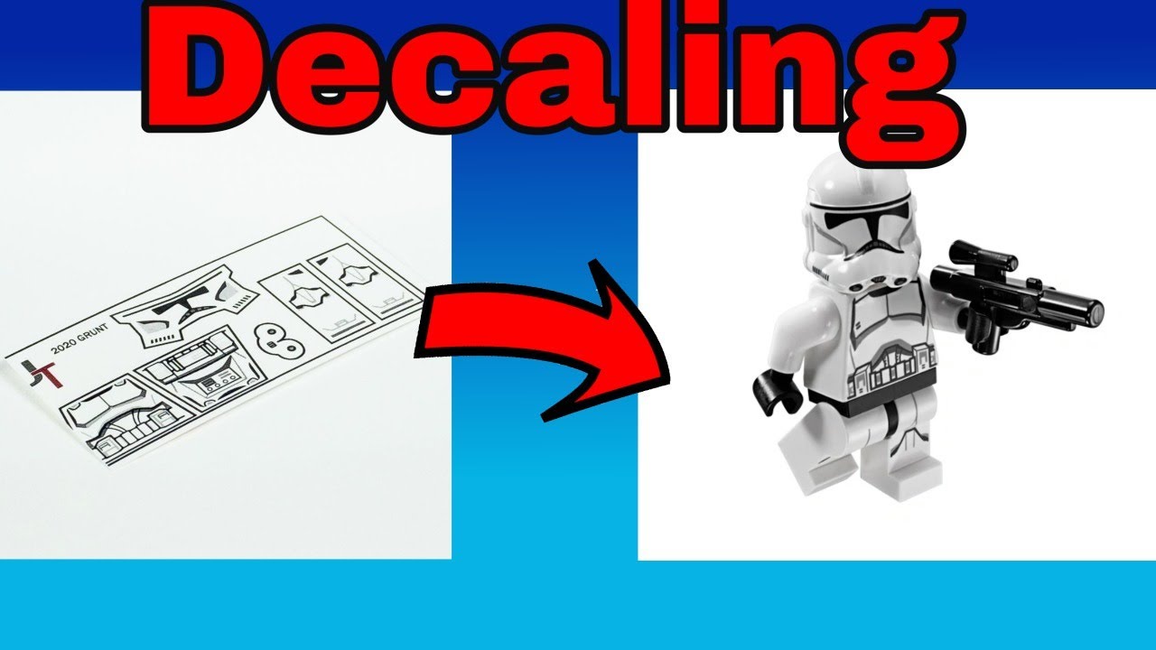 Decaling Clone Troopers LEGO LIVE STREAM YouTube