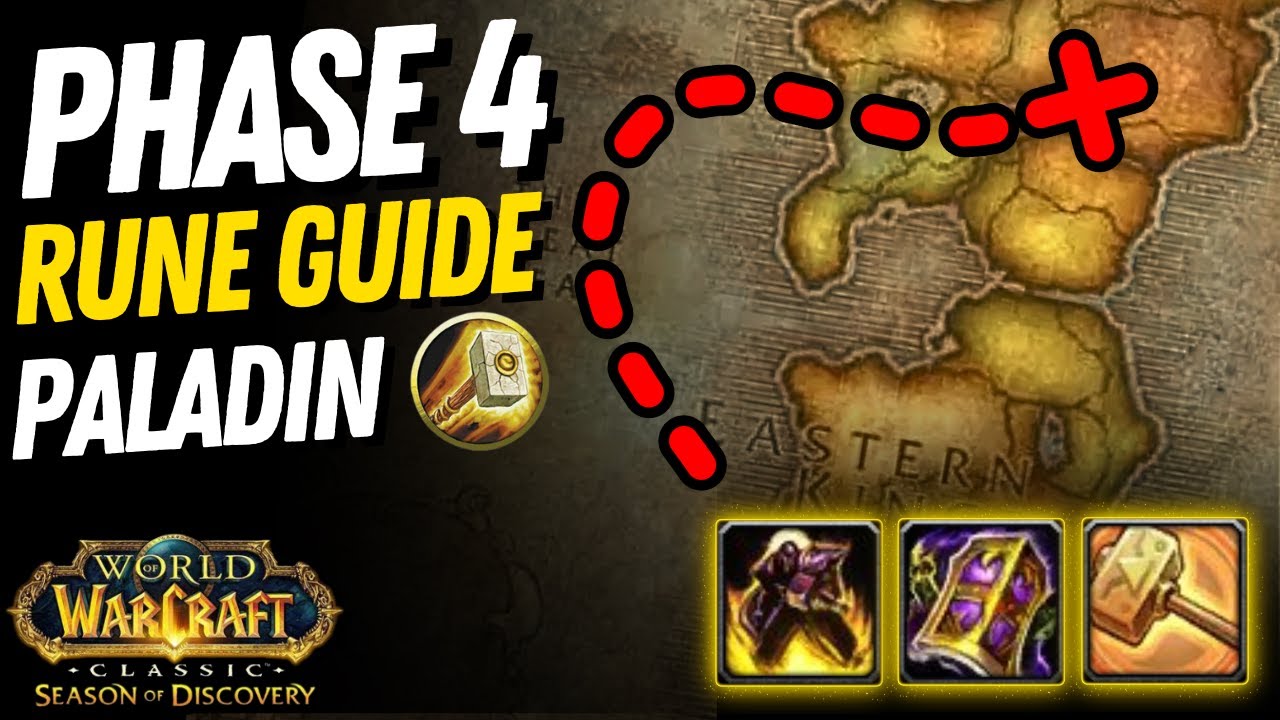Paladin Rune Location Guide | Season of Discovery P4 - YouTube