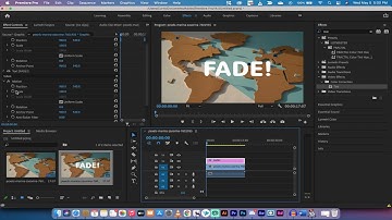 How To Fade Text In and Out - Premiere Pro CC 2021