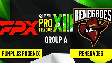 CS:GO - Renegades vs. FunPlus Phoenix [Nuke] Map 1 - ESL Pro League Season 13 - Group A