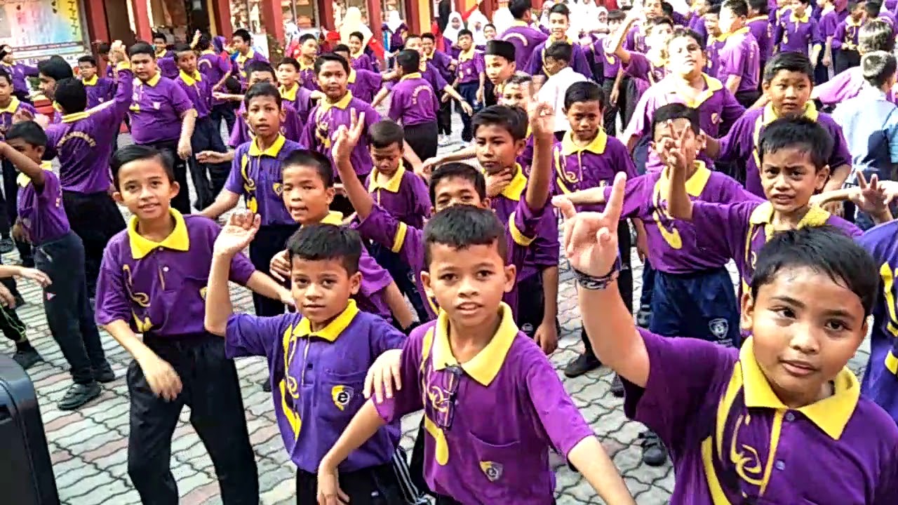 Hari Sukan Negara SKTB 2019 - Senamrobik 1