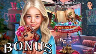 Christmas Fables 2: The Magic Snowflake 🌸 Bonus Chapter Walkthrough @ElenaBionGames