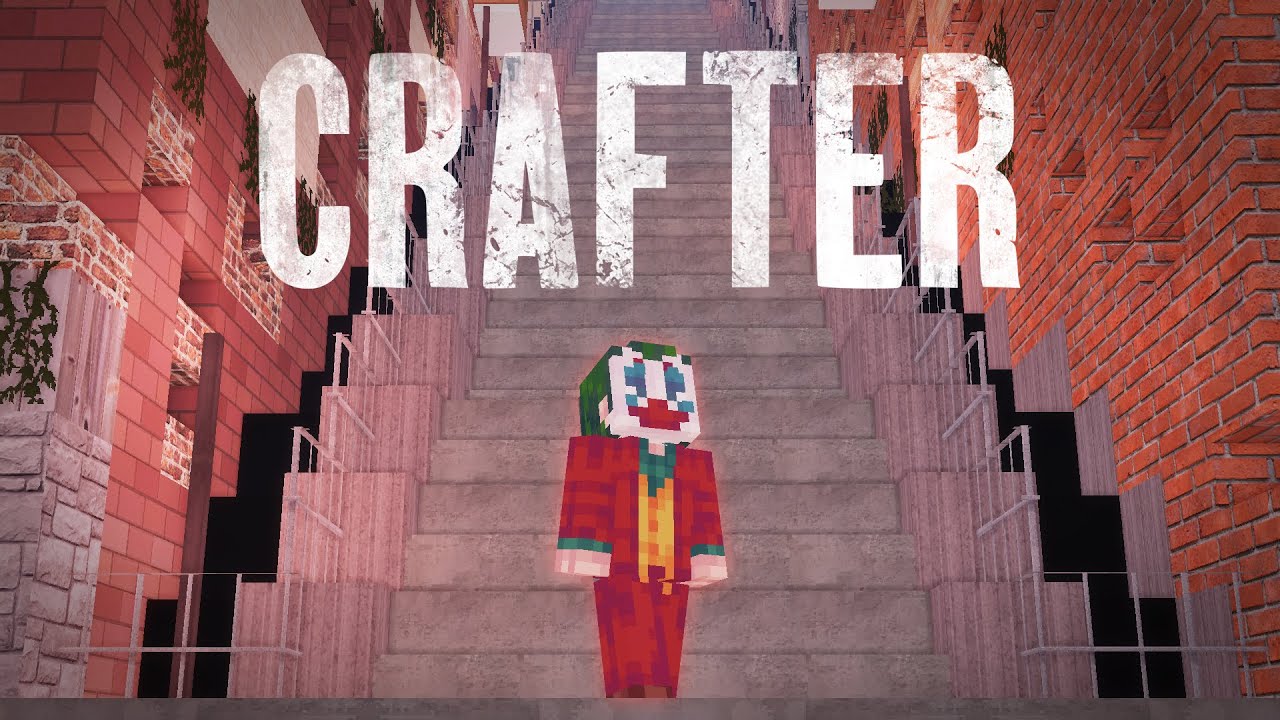 Joker dances down some Minecraft stairs | #Shorts