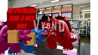 Dark Fire Bowser For Hire Dunkin Donuts