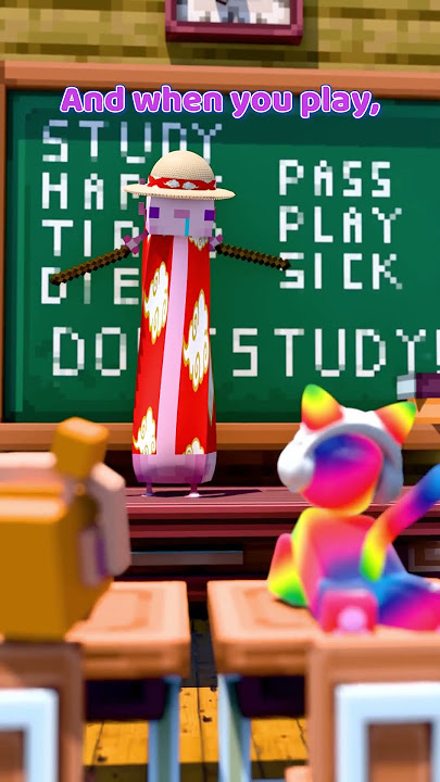 Don't study! because...