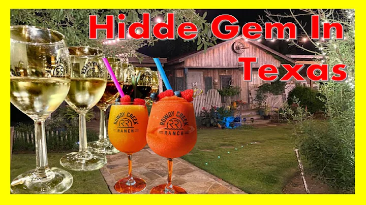 Hidden Gem in Texas: Rowdy Creek Ranch | Wine Tasting, Cabins, Live Music & Steaks