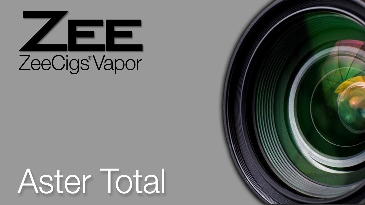 eLeaf Aster Total - Review and How to use - ZeeCigs.com Classic Vape Unit
