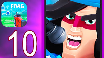 FRAG Pro Shooter - Gameplay Walkthrough Part 10 - Rick Rock (iOS, Android)